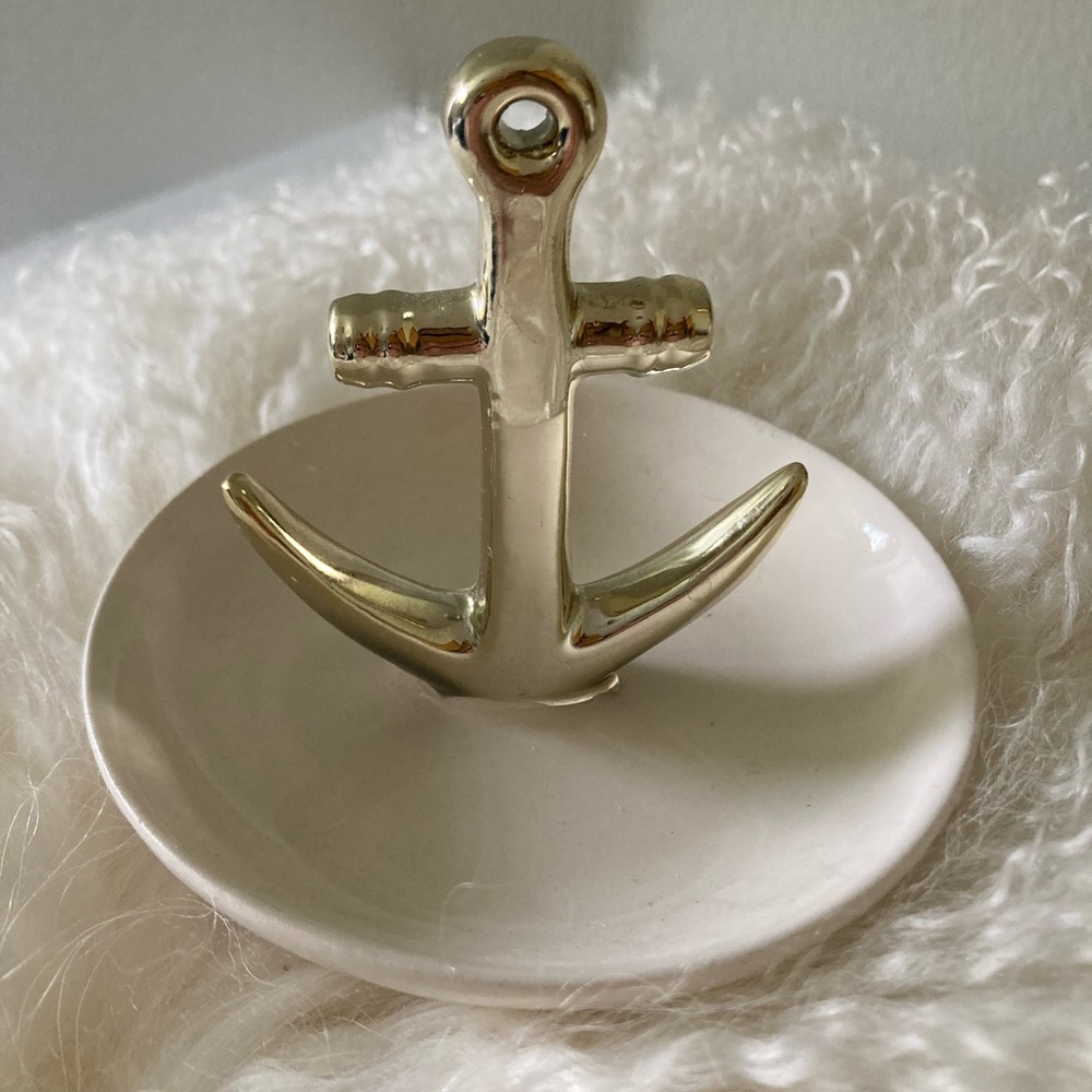 Anchor ⚓️ ceramic dish